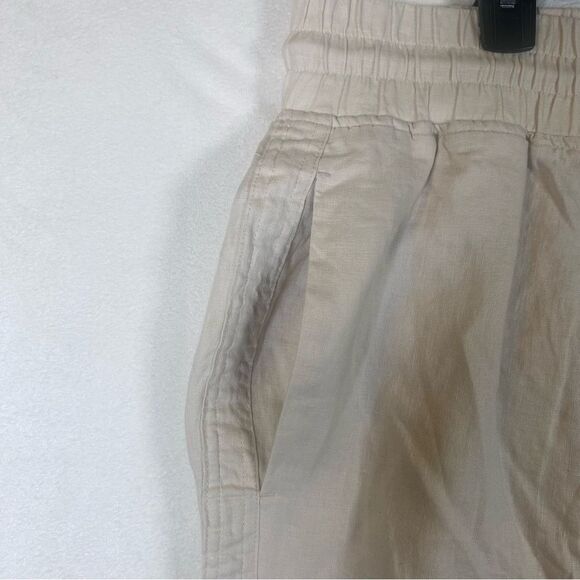 Quince New With Tags 100% Linen Wide Leg Pants Size XL - Picture 7 of 11